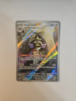 Aegislash 210/182 Pokemon Paradox Rift Illustration Rare Full Art Holo Near Mint - Image 2