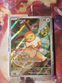 Eevee #173 BSP Pokemon Scarlet Violet Prismatic Evolutions ETB Promo SEALED LP - Image 1