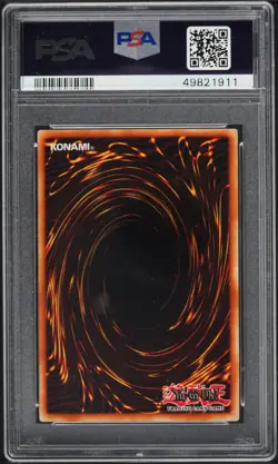 2003 YUGIOH PCY-004 DARK MAGICIAN SECRET RARE HOLO PSA 10 GEM MINT #49821911 - Image 2