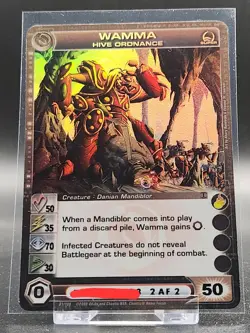 Chaotic Card : Wamma Hive Ordnance First Edition Super Rare Creature - Image 1