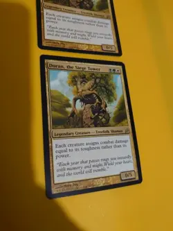 Doran, the Siege Tower x2 Treefilk Shaman MTG rare 2 Card. Lorwyn. - Image 4