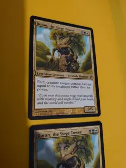 Doran, the Siege Tower x2 Treefilk Shaman MTG rare 2 Card. Lorwyn. - Image 5