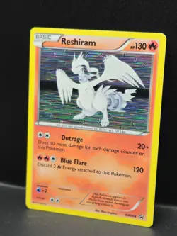 Pokemon TCG Reshiram BW004 Holo Black White Promo Card - Image 2