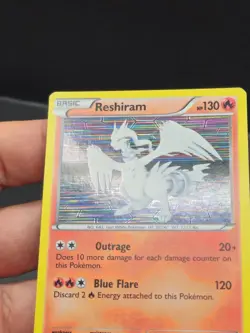 Pokemon TCG Reshiram BW004 Holo Black White Promo Card - Image 3