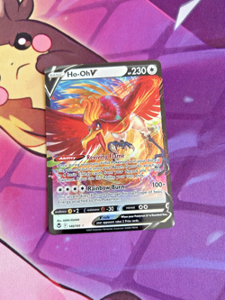 Ho-oh V - 140/195 [Silver Tempest] Pokemon TCG - ULTRA RARE - NM - Image 1