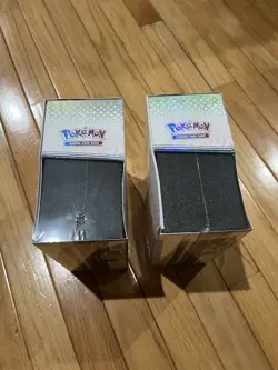 Prismatic Evolutions Pokemon Center and Regular Elite Trainer Box Lot Sealed New - Image 3