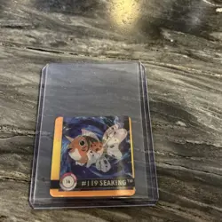 Seaking & Goldeen 3D Action Flipz #16 Pokemon Artbox 1999 Nintendo CCG Game - Image 1
