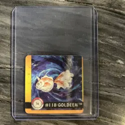 Seaking & Goldeen 3D Action Flipz #16 Pokemon Artbox 1999 Nintendo CCG Game - Image 2