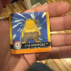 1999 Artbox Pokemon Premier Edition Action Flips Drowzee Hypno #10 - Image 1