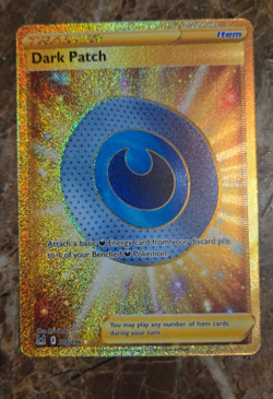 Dark Patch (Secret Gold) 216/196 Lost Orgins Pokemon TCG Near Mint Pack Fresh! - Image 1