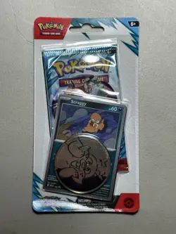 Pokemon TCG Scraggy Blister Pack with Coin and Booster Pack - Image 1