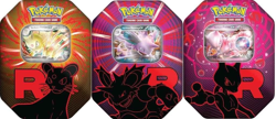 Pokemon TCG: Team Rocket Tin - Set of 3 - ✅ SEALED FAST SHIPPING ✅ - Image 1