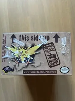 Pokemon Fossil Booster Box Unlimited Factory Sealed 1999 WOTC CCG TCG 36 Packs - Image 2