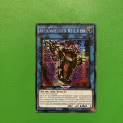 Yugioh Fiendsmith's Requiem MP25-EN089 1st Edition Prismatic Secret Rare NM - Image 1