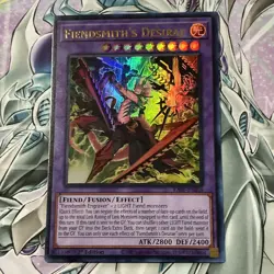 Fiendsmith's Desirae 1st Edition Ultra Rare RA04-EN056 Yu-Gi-Oh! - Image 1