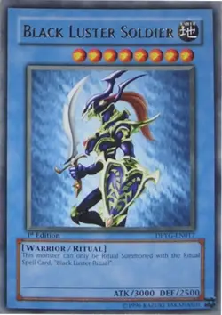 Black Luster Soldier - DPYG-EN017 - Rare - Unlimited Edition - Heavily Played - Image 1