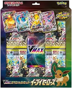 Pokemon Trading Card Game Sword Shield VMAX Special Set Eevee Heroes Japan - Image 1