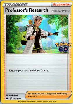 Professor's Research - Holo Promo SWSH: Sword & Shield Promo Cards SWSH178 NM - Image 1