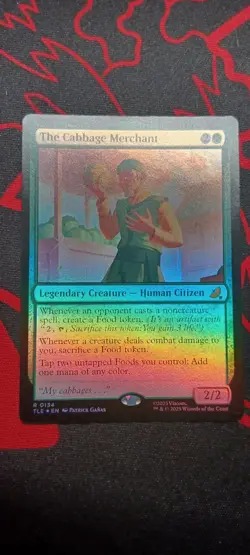 The Cabbage Merchant #134 (Foil) (NM) TLE Magic MTG - Image 1