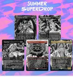 Magic the Gathering Secret Lair Death Is Temporary, Metal Is Forever Non-Foil NM - Image 1