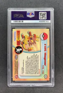 Pokemon Topps Chrome Magmar PSA 10 - Pokemon Topps Chrome Magmar PSA 10 - Image 2