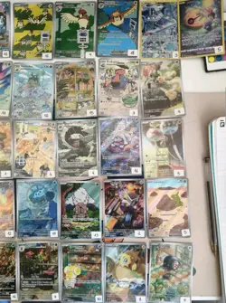 61 pokemon cards lot ar/sar English near Mint Condition - Image 4