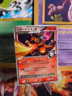 Pokemon Karte Card Holo Charizard Glurak G LV. X Supreme Victors japanese Exc+ - Image 1