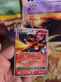 Pokemon Karte Card Holo Charizard Glurak G LV. X Supreme Victors japanese Exc+ - Image 2