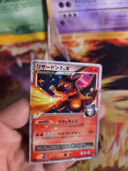 Pokemon Karte Card Holo Charizard Glurak G LV. X Supreme Victors japanese Exc+ - Image 4