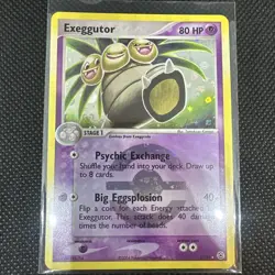 Pokemon Card - Exeggutor FireRed & LeafGreen 5/112 Reverse Holo (LP) - Image 1