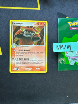 Pokemon Card Camerupt EX Deoxys Holo Rare 4/107 209 💎NM💎 - Image 1