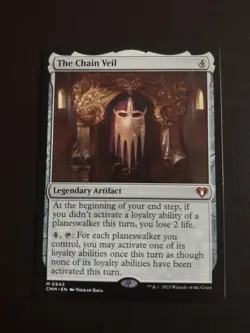 The Chain Veil Commander Masters Regular - Image 1