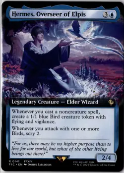 Hermes, Overseer of Elpis - Extended Art (FIC) Final Fantasy Commander #0141 - Image 1