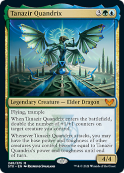 mtg magic Tanazir Quandrix ENGLISH strixhaven - Image 1