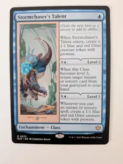 MTG Stormchaser's Talent Regular Rare Bloomburrow #75 BLB NM - Unplayed - Image 1