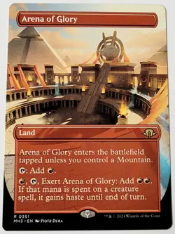 MTG Arena of Glory (Borderless) - Modern Horizons 3 NM - Image 1