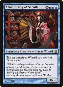 MTG - Azami, Lady of Scrolls - Commander 2013 - Magic the Gathering - Image 1