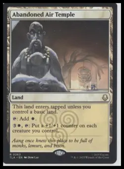 ?? MTG Abandoned Air Temple - Avatar: The Last Airbender Rare - Image 1