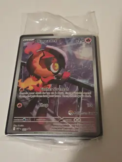 Charcadet 022 Pokemon Center Phantasmal Flames ETB Stamped Promo SEALED NM - Image 1