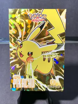 Pokemon Attacks 2024 Card Database Kanto Gold Ice Holo Pikachu NM/M - Image 1