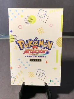 Pokemon Attacks 2024 Card Database Kanto Gold Ice Holo Pikachu NM/M - Image 2