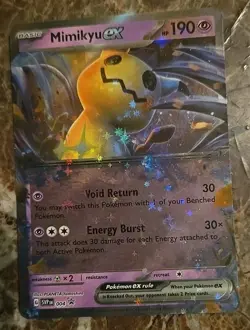 Mimikyu ex 004 Black Star Promo Holo Pokemon TCG Card NM Pack Fresh - Image 1