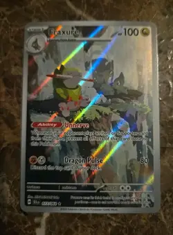 Fraxure 077/064 Sv: Shrouded Fable Illustration Rare Pokemon ✨ Pack Fresh 💎 - Image 1