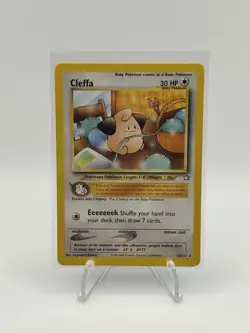 Pokemon TCG - Cleffa Neo Genesis 20/111 Regular Unlimited Rare - Mint - Image 1