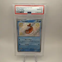 Tatsugiri Shiny Rare 127/091 2024 Pokemon Paldean Fates PSA 10 - Image 1