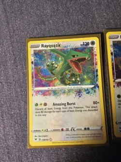 Pokemon TCG Rayquaza Amazing Rare Lot (3x) - Vivid Voltage 138/185 NM/M - Image 2