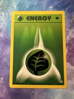 *1st edition* Vintage Pokemon Neo Genesis 108/111 Grass Energy - Image 2