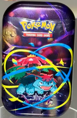 Pokemon TCG: Mega Heroes Mini Tin Featuring "Venusaur" ~ Sealed **BRAND NEW** - Image 1