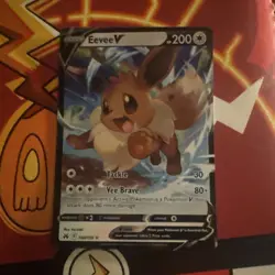 Pokemon Eevee V 108/159 CRZ Crown Zenith NM - Image 1