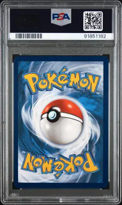2021 POKEMON SWORD & SHIELD FUSION STRIKE #245 FULL ART/CELEBI V PSA 9 - Image 2